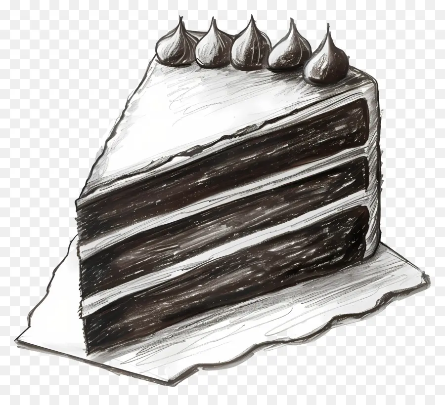 Шоколадный торт，глазурь PNG