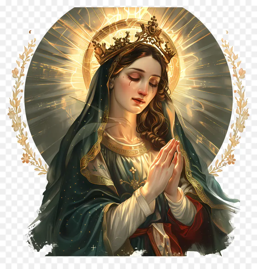 святой，Девы Марии PNG
