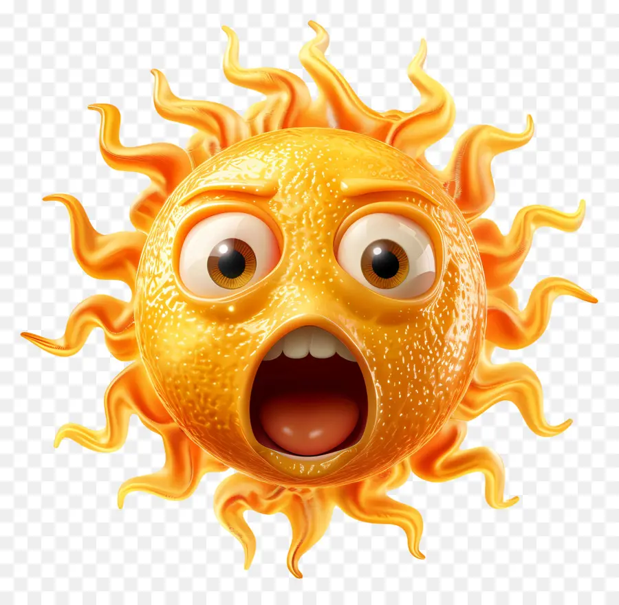 солнце лицо，Смайлики PNG