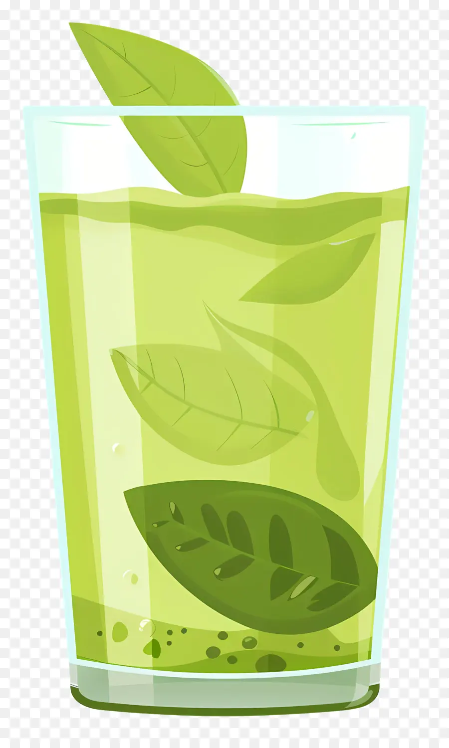 Green Tea，чайные листья PNG