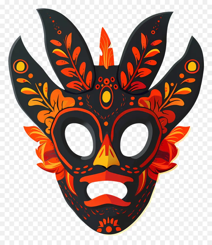 Хэллоуин маска，масленица PNG