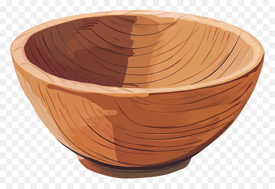 деревянная чаша，окрашенные PNG