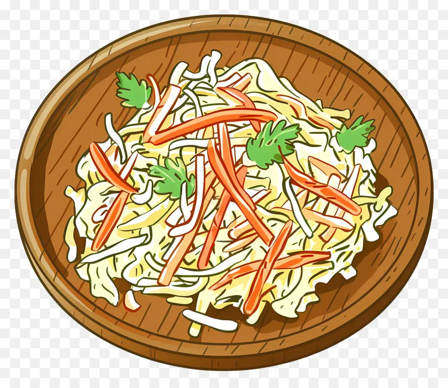 Капустный салат，морковь PNG