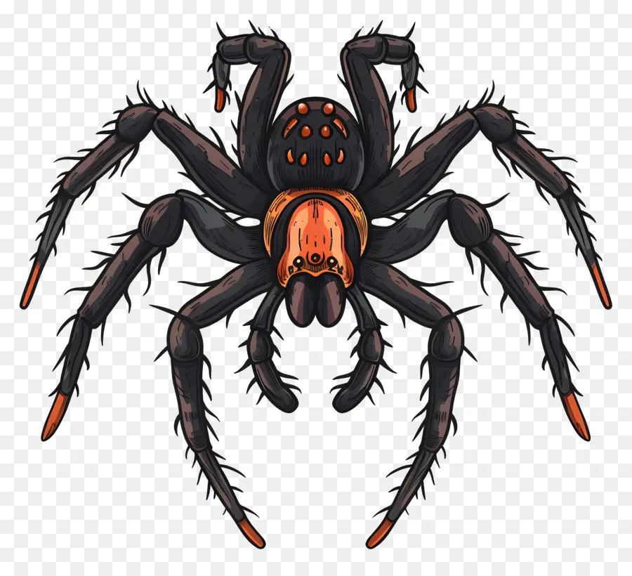 паук Хеллоуин ，Tarantula Spider PNG