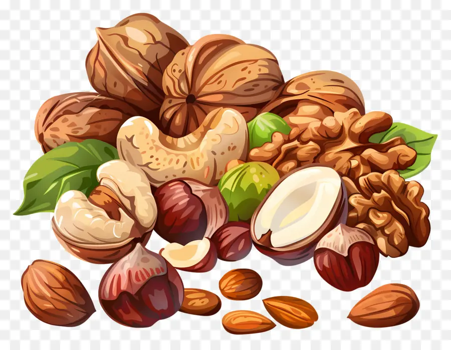 Nuts，грецкие орехи PNG