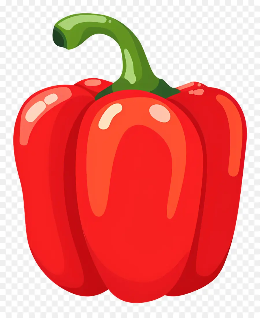 Red Bell Pepper，Овощ PNG
