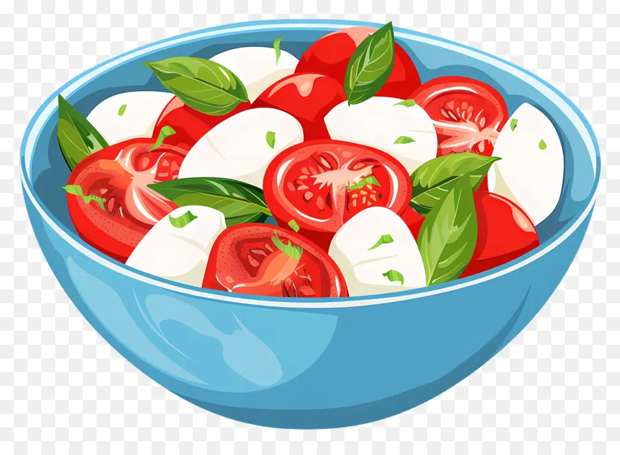 салат капрезе，Итальянский салат PNG