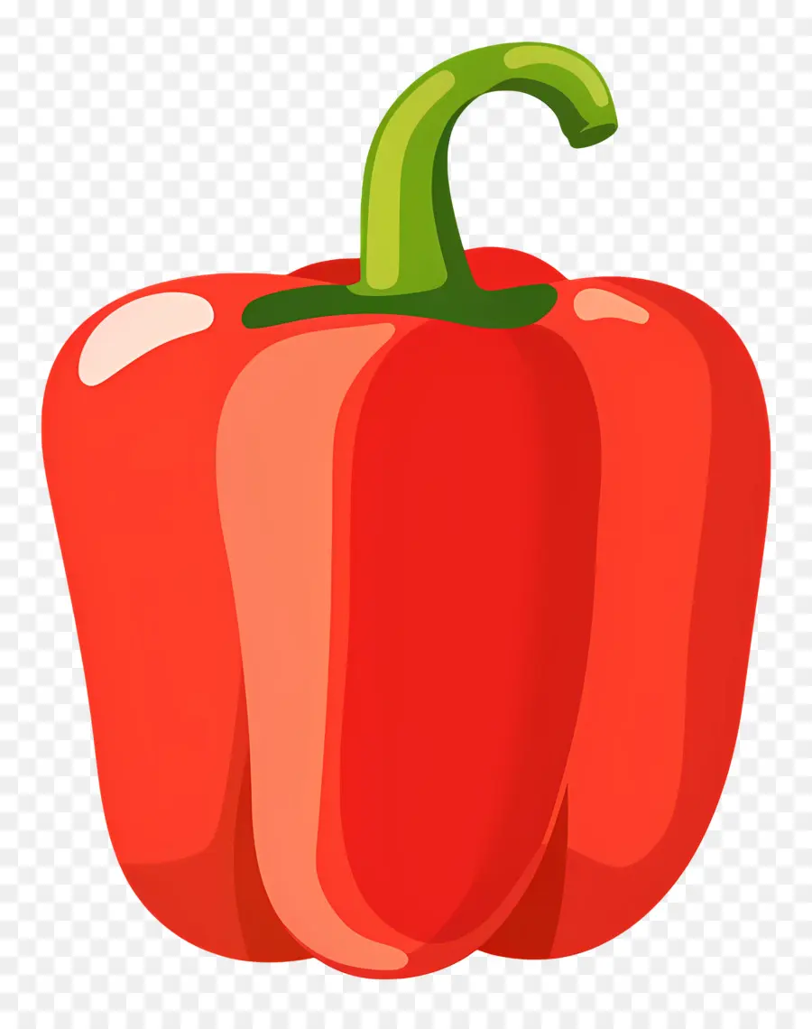 Red Bell Pepper，Bell Pepper PNG