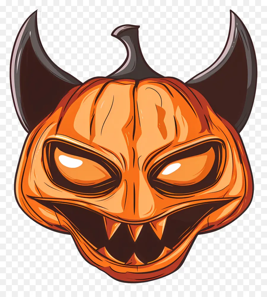 Хэллоуин маска，демон PNG