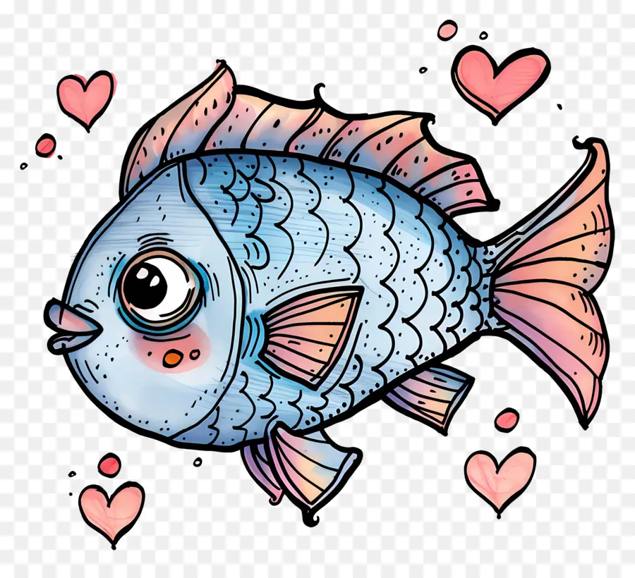 мультфильм рыбы，симпатичные рыбы PNG