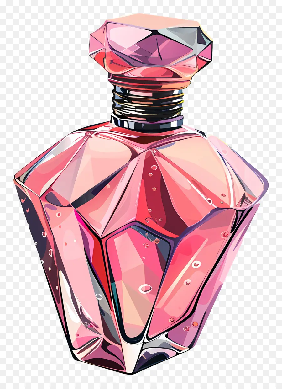 Perfume Bottle，Розовый Флакон PNG