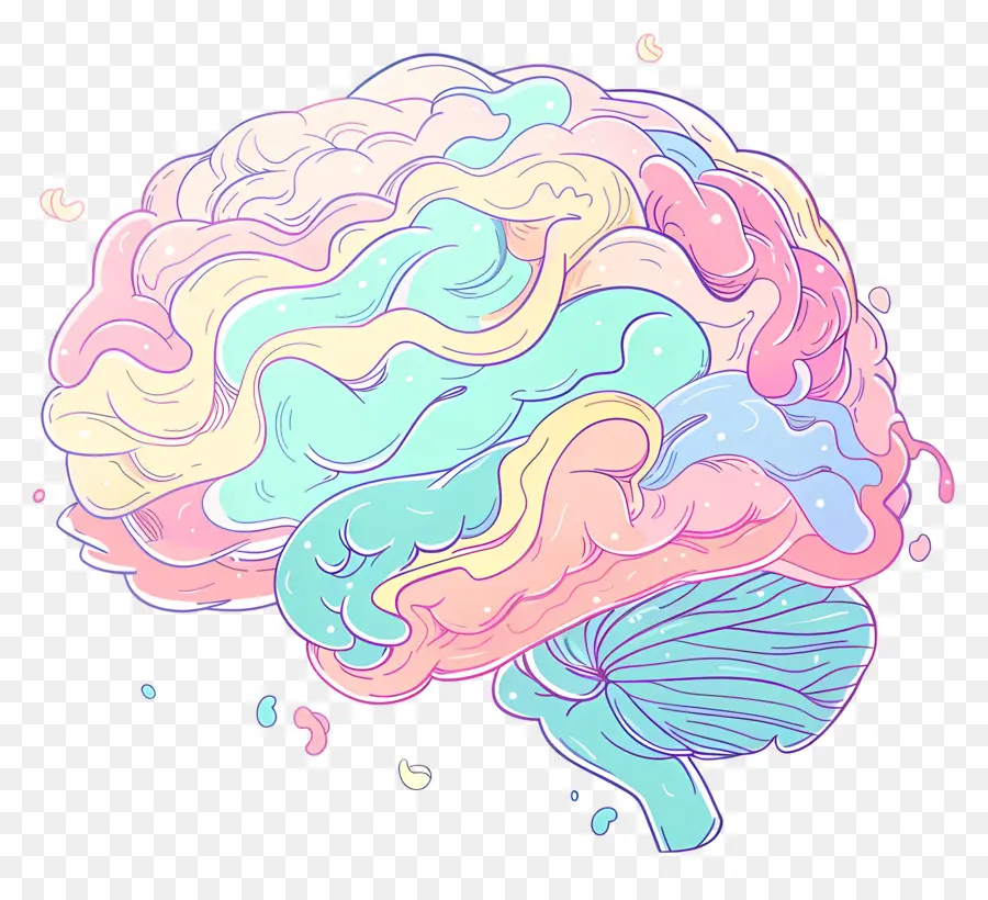 мультфильм мозг，Человеческий мозг PNG