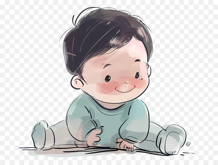 мультфильм ребенка，Счастливого ребенка PNG