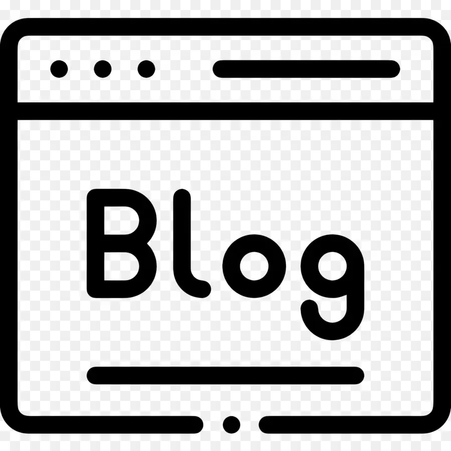 иконка блога，блог PNG