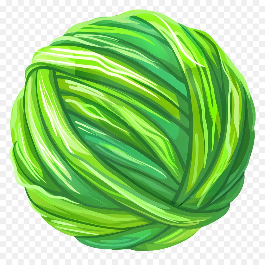 Зеленая пряжа мяч，Зеленая пряжа PNG