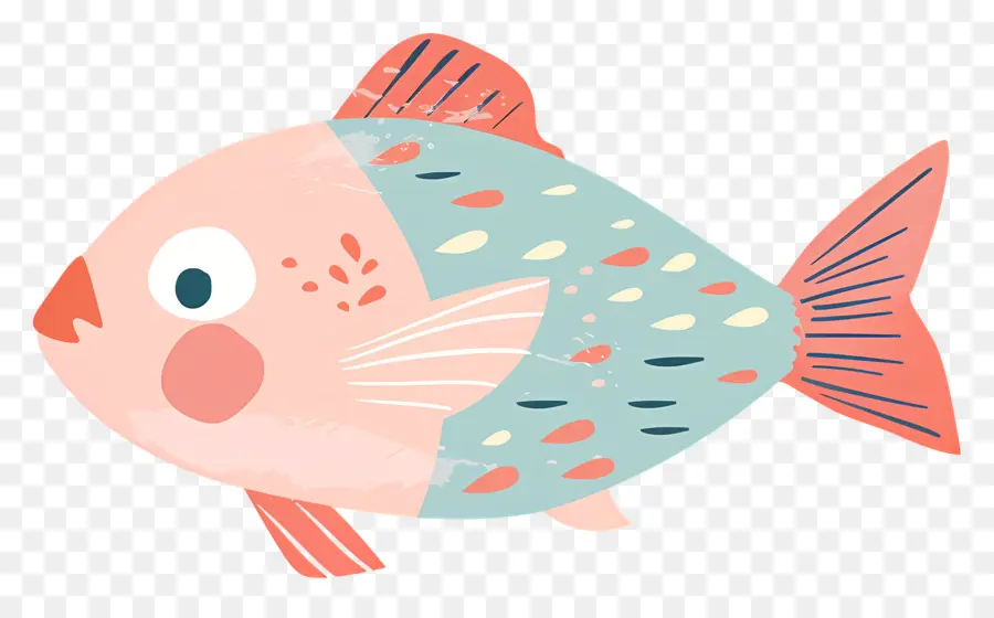 мультфильм рыбы，розовый рыба PNG