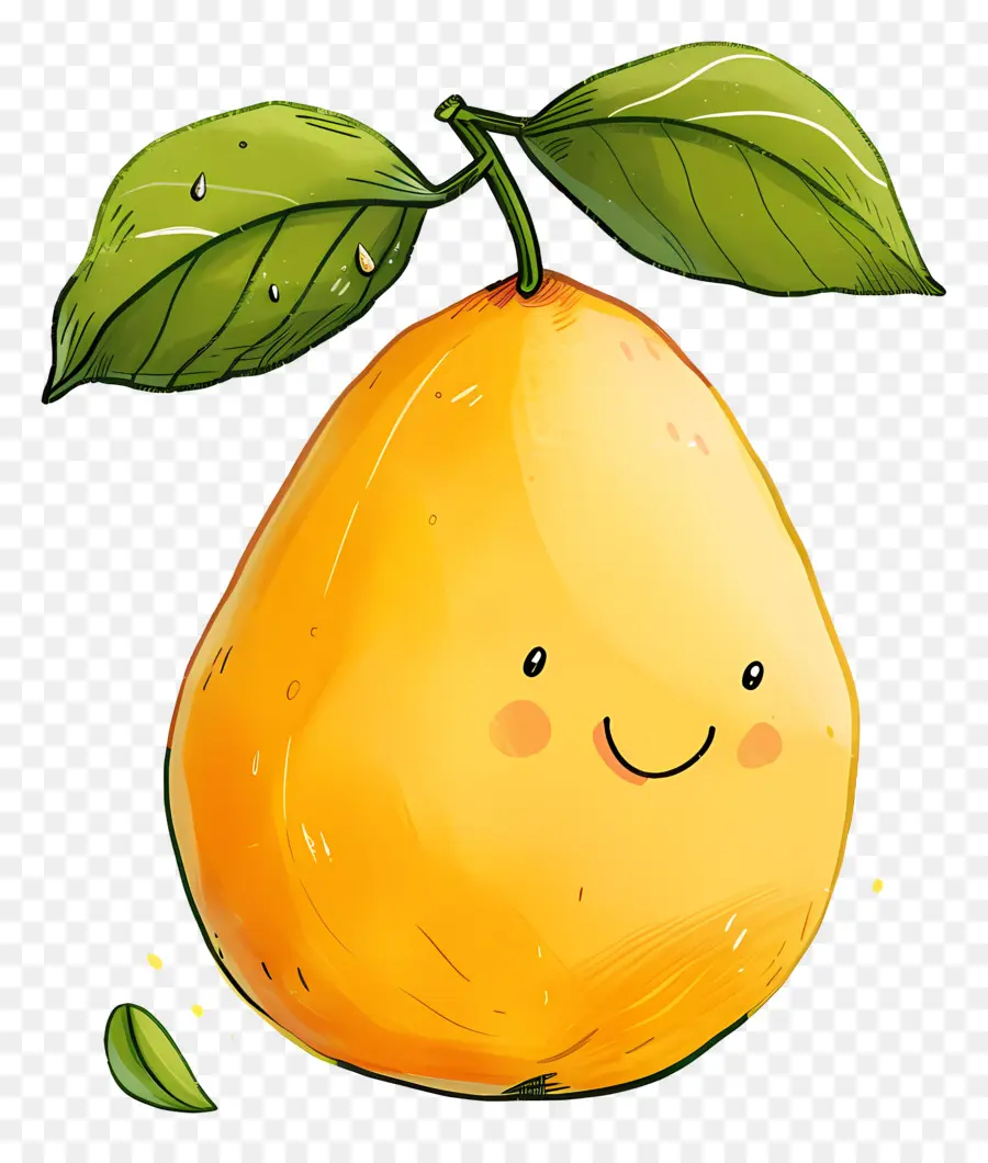 мультфильм манго，Груша PNG