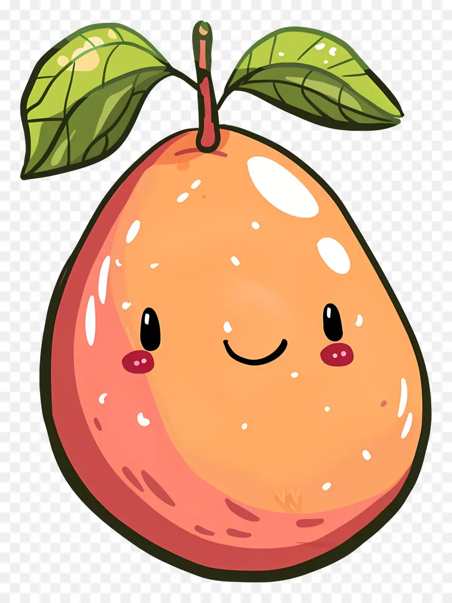 мультфильм манго，Счастливые фрукты PNG