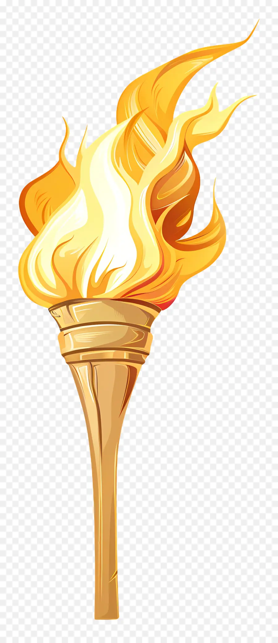Олимпийский факел，Факел PNG