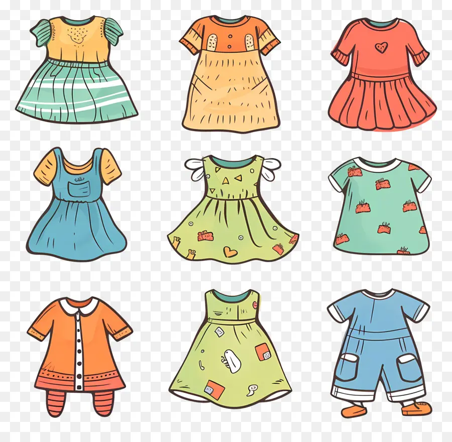 Clothes，Детская одежда PNG