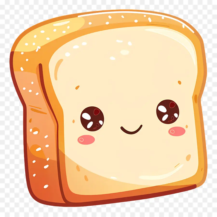 Милый хлеб，мультфильм тост PNG