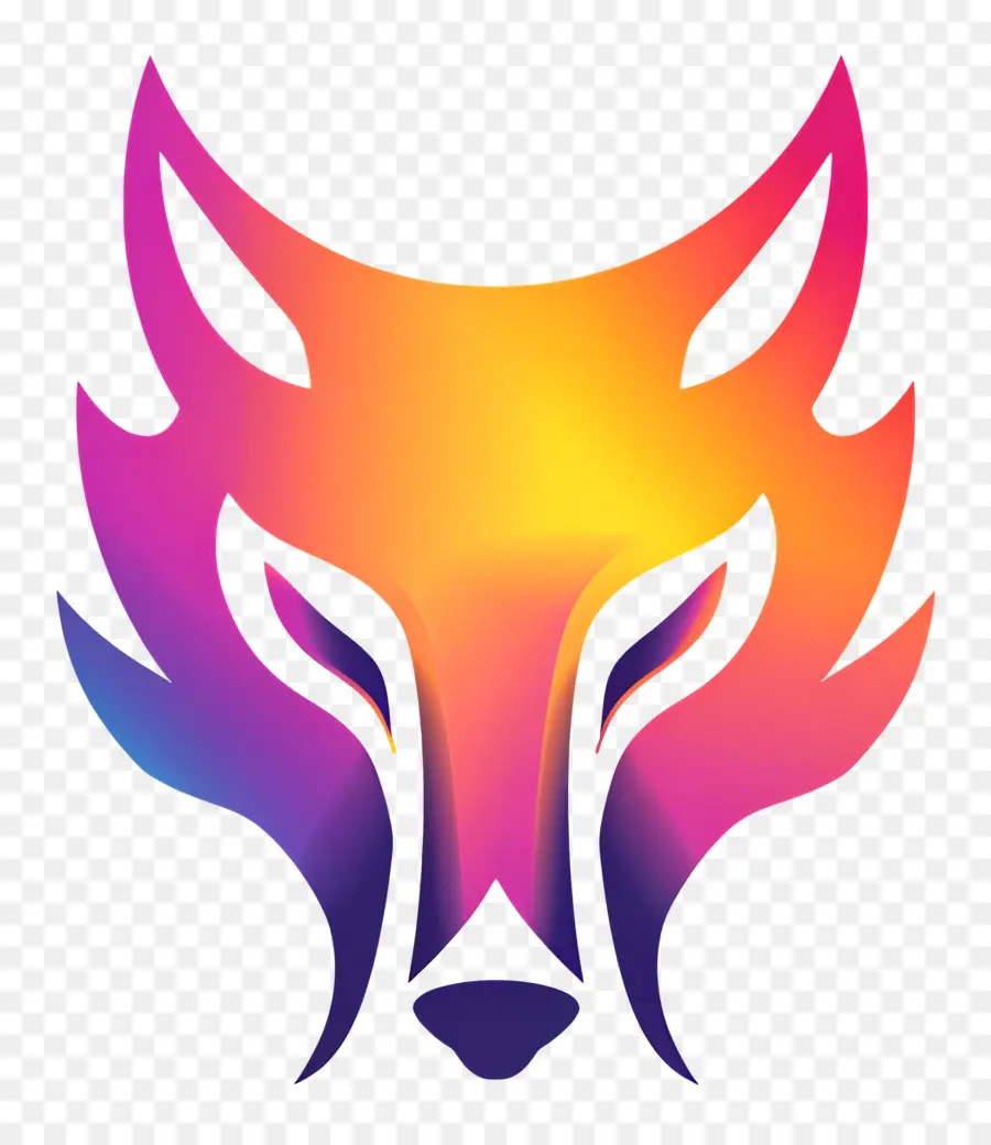 Простой дизайн，Дизайн логотипа Fox PNG
