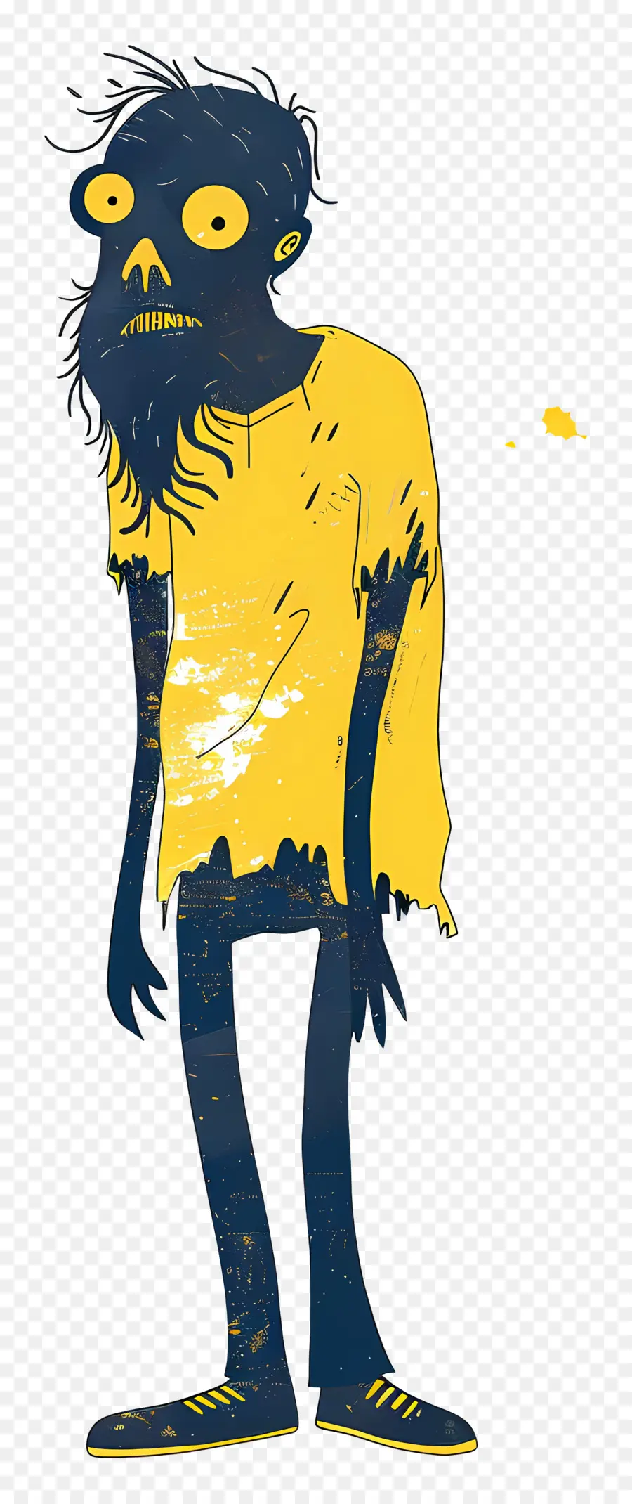 зомби，персонажа из мультфильма  PNG