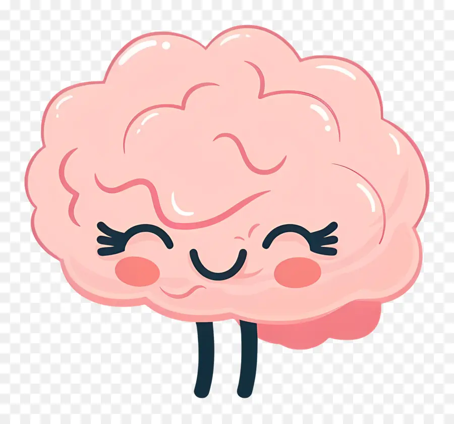 милые мозга，игривый мозг PNG