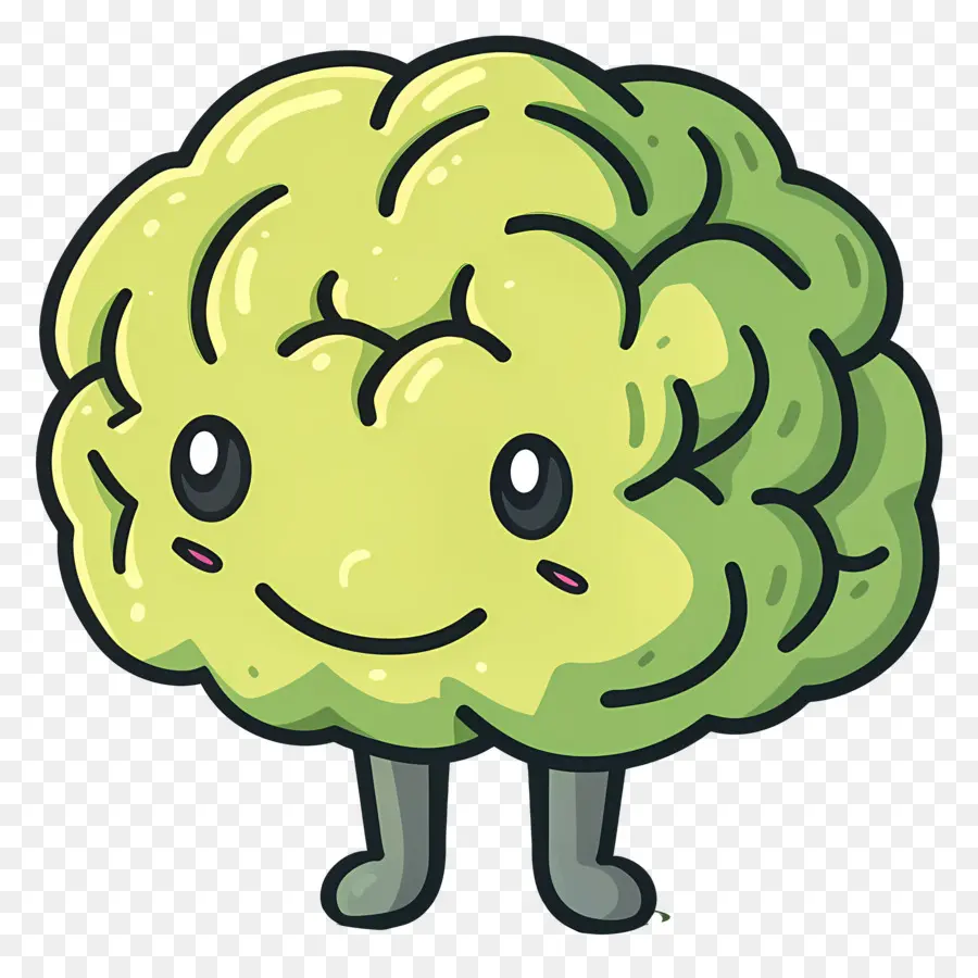 милые мозга，Улыбающийся мозг PNG