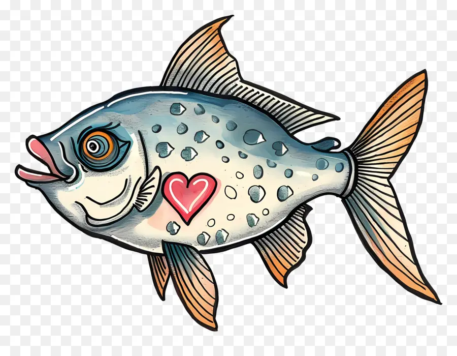мультфильм рыбы，рыба рисунок PNG