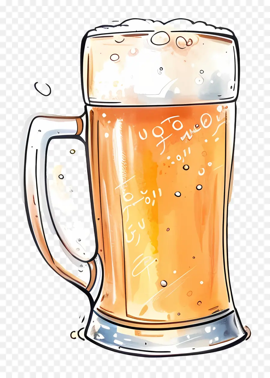 мультфильм пиво，пивная кружка PNG