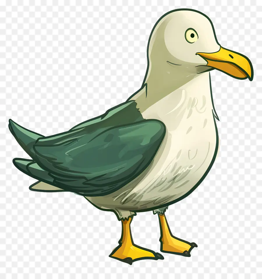 Чайка мультфильм ，Seagull PNG