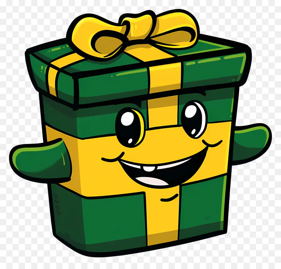 Мультфильм подарочная коробка，персонажа из мультфильма  PNG