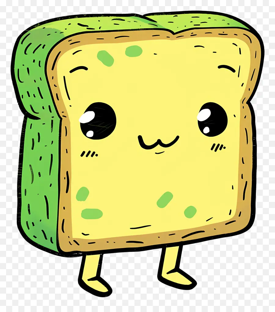 Милый хлеб，смешной тост PNG