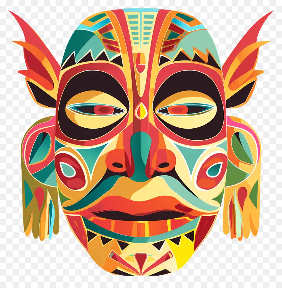 культурная маска，Маска PNG