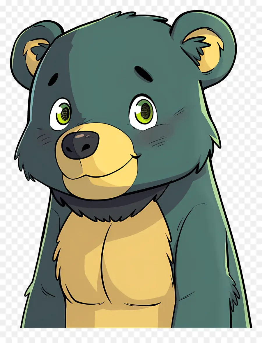 мультфильм медведь，Бурый медведь PNG
