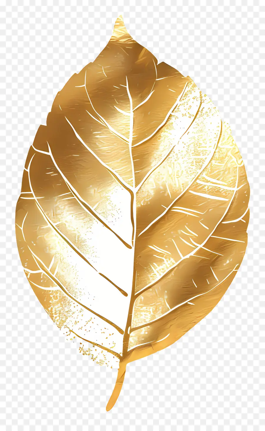 Золотой лист，металлический лист PNG