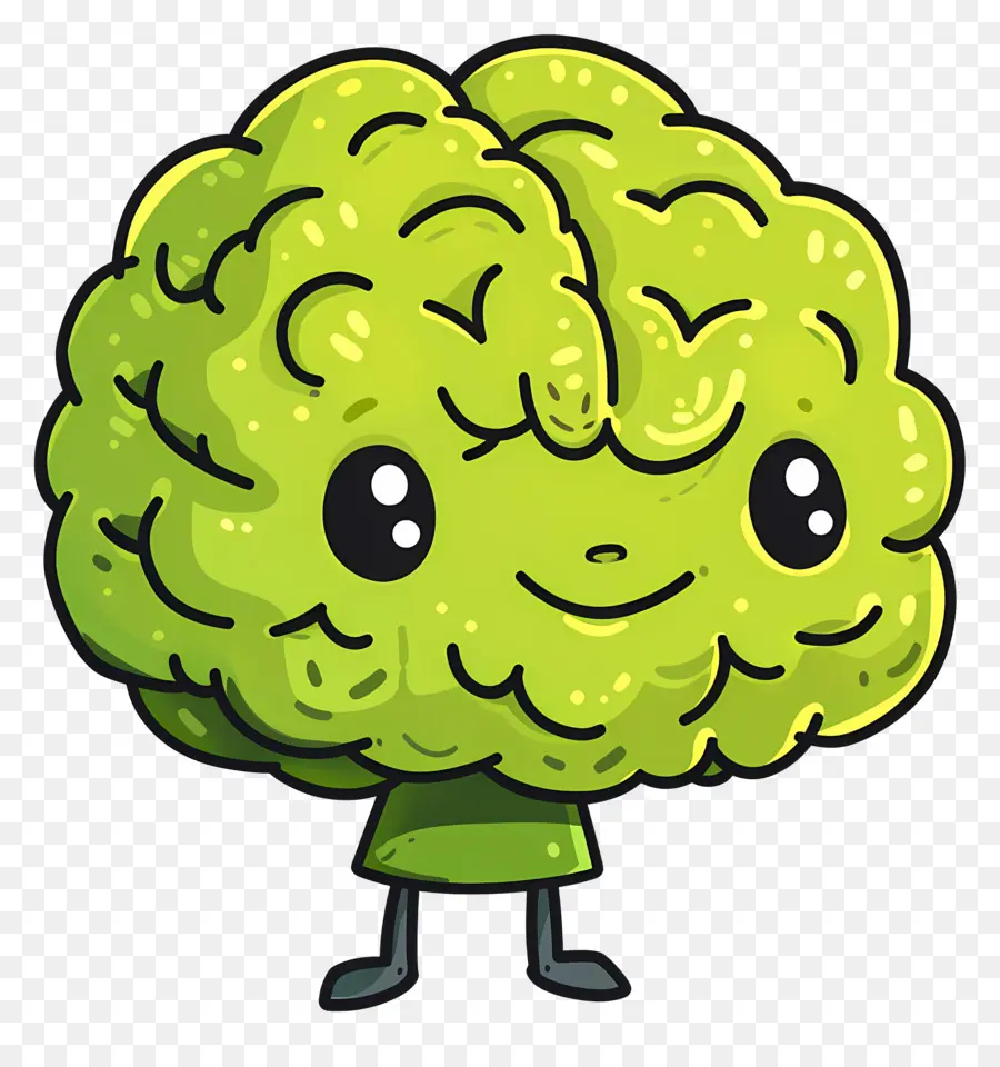 милые мозга，мозговой персонаж PNG