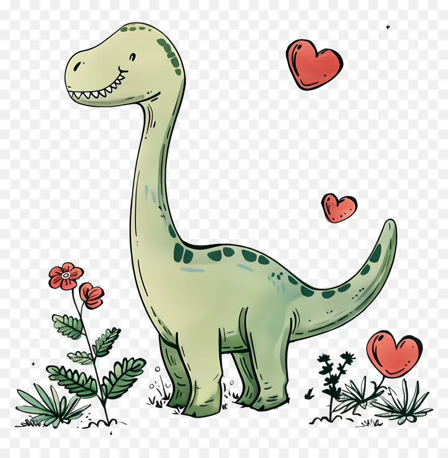 мультфильм Динозаврик，маленький динозавр PNG
