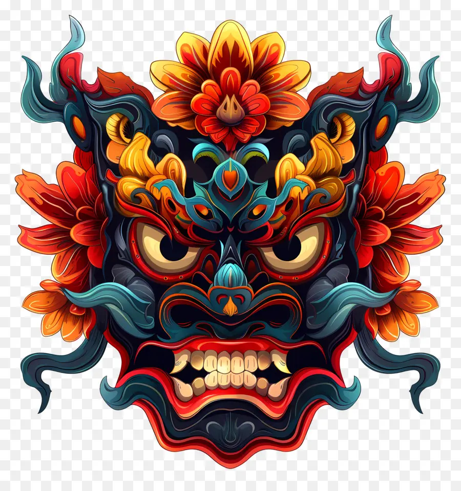 культурная маска，китайские маски PNG