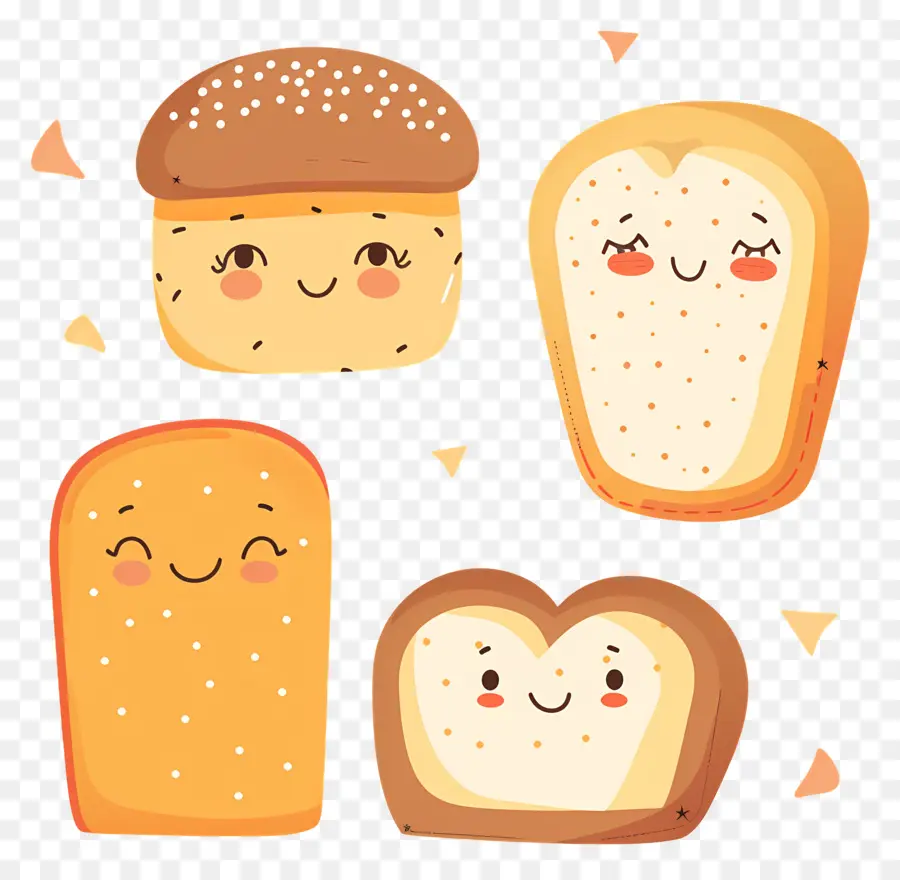 Милый хлеб，милые PNG