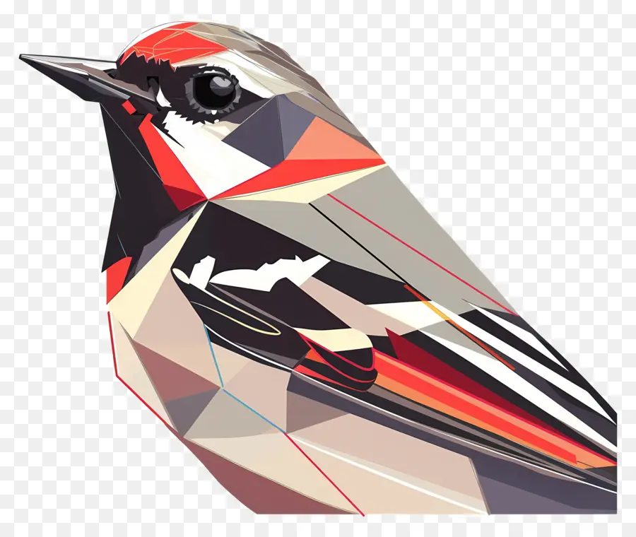 Птица，3D визуализация PNG