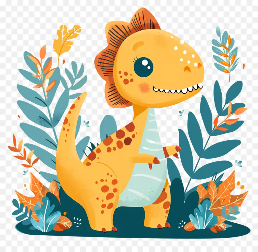 милый динозавр，джунгли PNG