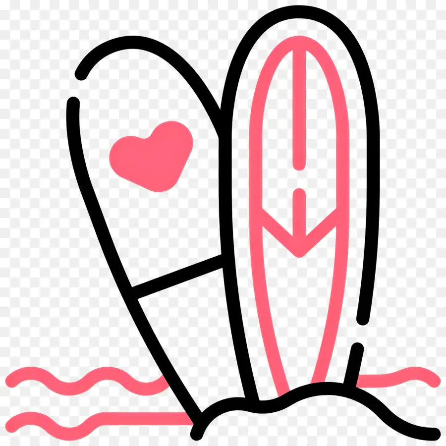 Surfboard，океан PNG