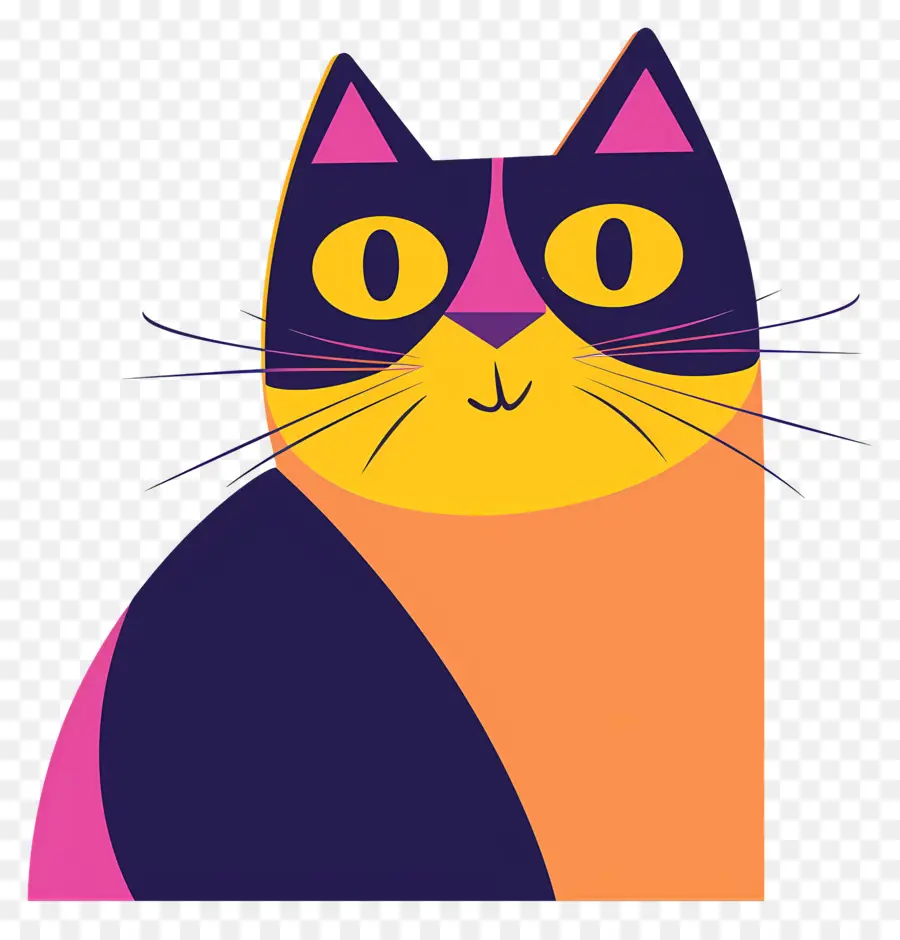 мультфильм кот，Аннотация Cat Art PNG