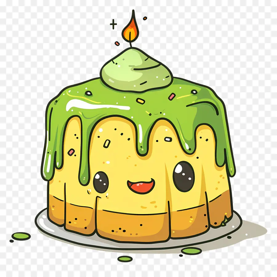 милый торт，День рождения Торт PNG