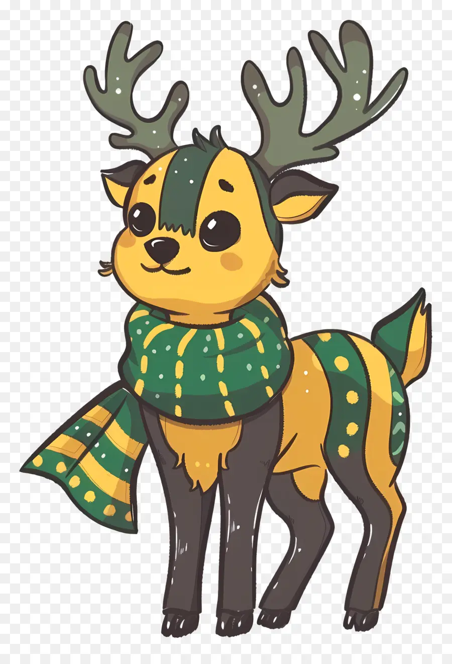 мультфильм оленей，Cartoon Deer PNG