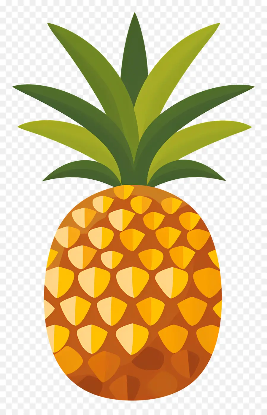 Pineapple，Фрукты PNG