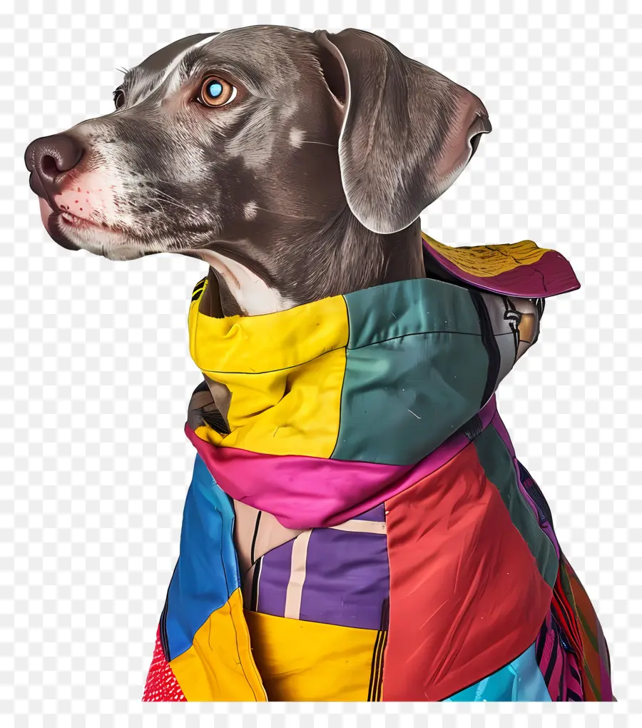 Собака，разноцветное пальто PNG