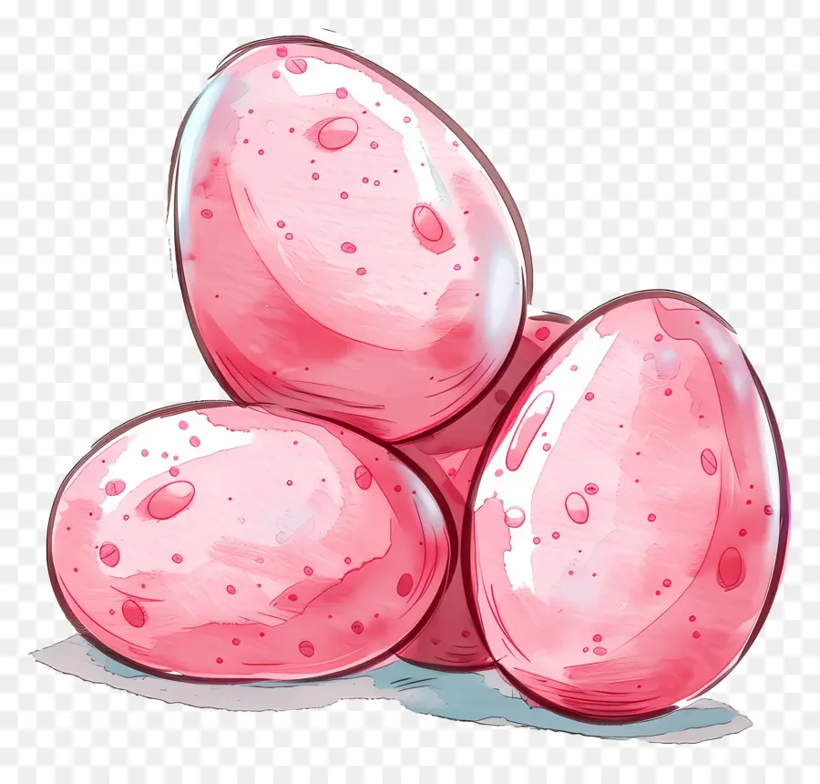 Eggs，Красные яйца PNG